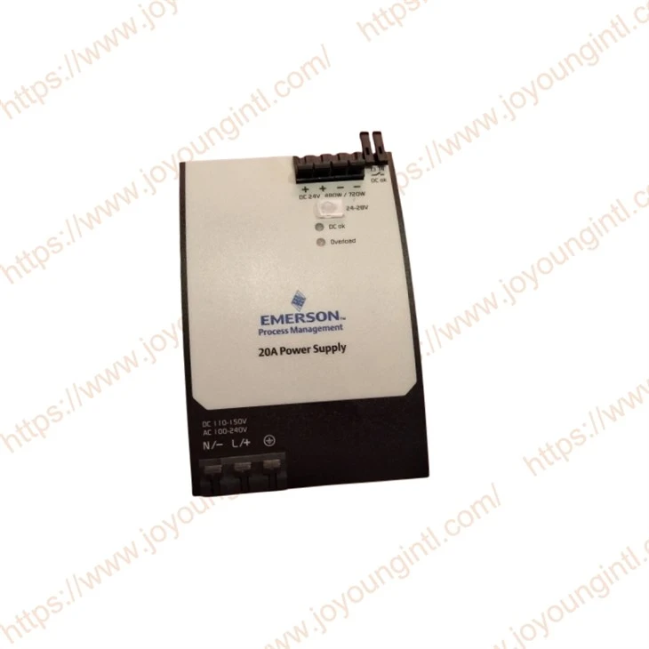 1X00797h01L EMERSON 20A Power Supply