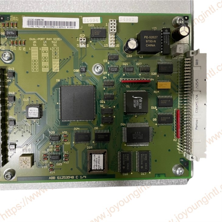 ABB 63986780 YPQ 112B DDCS CARD