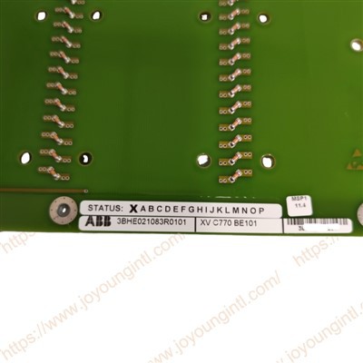 ABB XVC770BE101 3BHE021083R0101