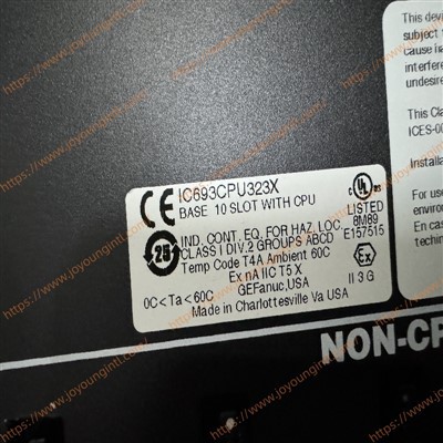 IC693CPU323 10-slot Baseplate With Embedded CPU